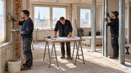 Innenausbau nach dem Rückbau
