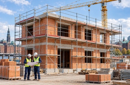 Rohbauarbeiten, Schlüsselfertig Bau